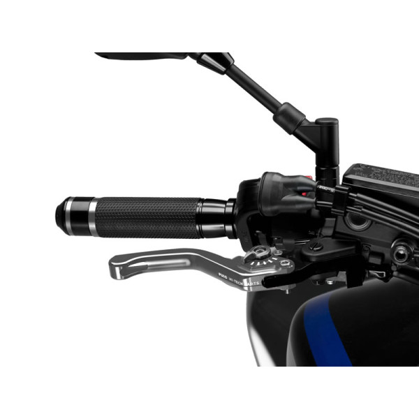 Puig Short V3 Brake (Silver Lever With Blue Selector) Silver